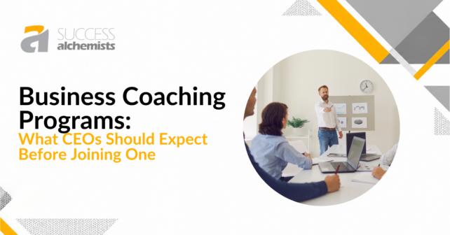 Business Coaching Programs: What CEOs Should Expect Before Joining One