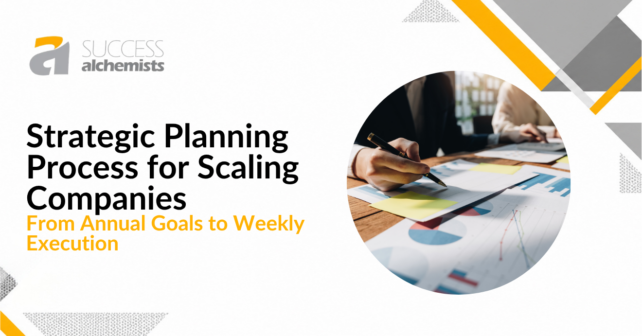 Strategic Planning Process for Scaling Companies: From Annual Goals to Weekly Execution