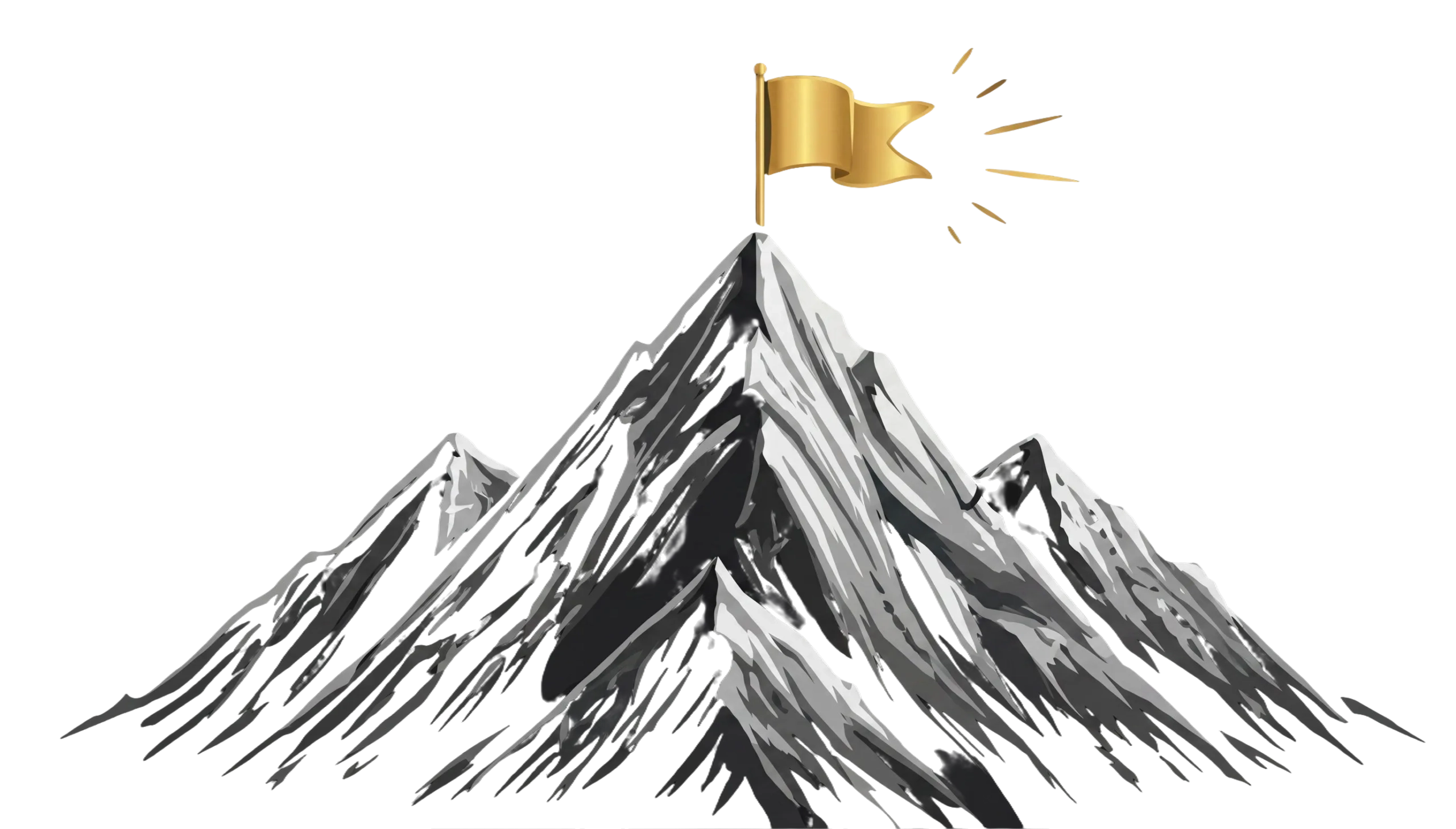 Sales growth mountain